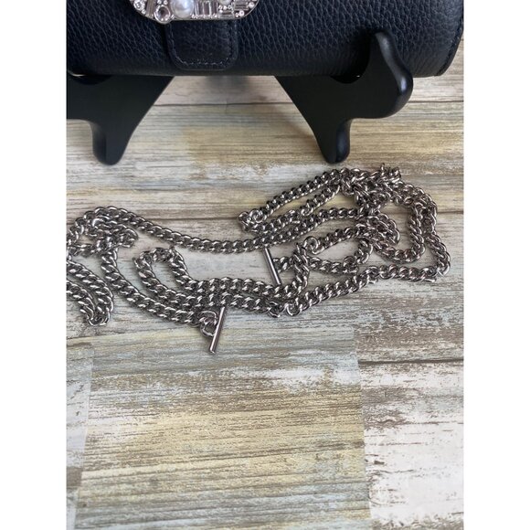 Kate Spade x Disney Parks Minnie Mouse Crossbody Bag Black Pearl Buckle - Picture 5 of 8